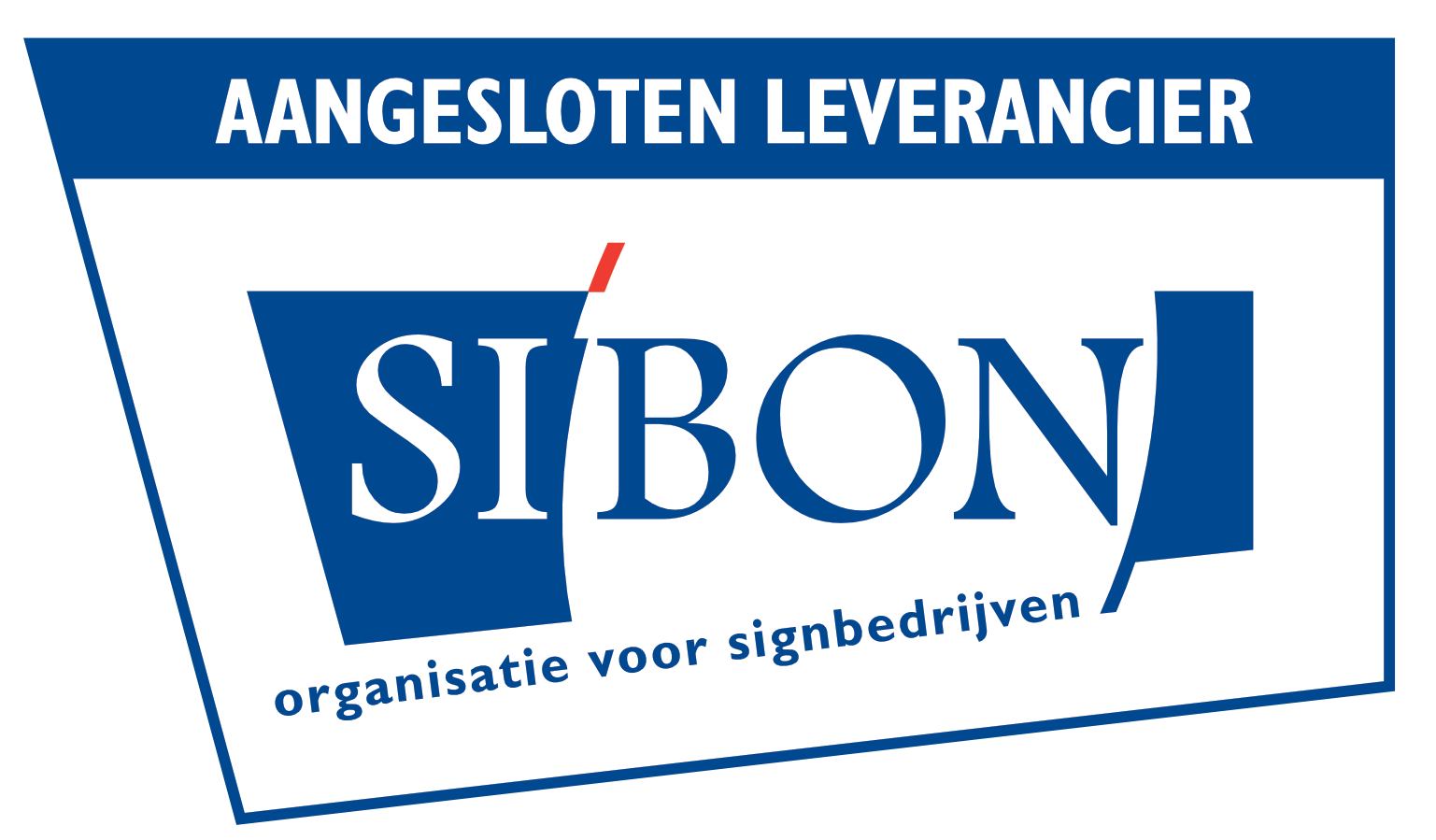 SIBON aangesloten leverancier